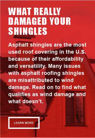 Damaged Shingles