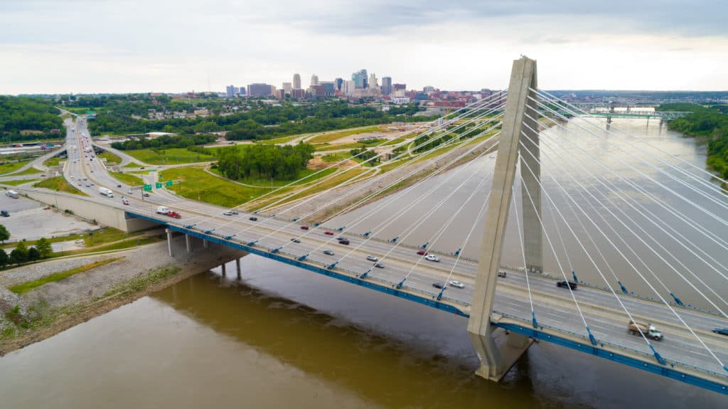 Christopher S. Bond Bridge in Kansas City Missouri