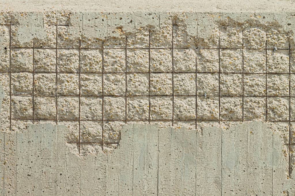Concrete spalling defect