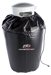 propane tank heater pound powerblanket wraps blankets thermostat 90 preset