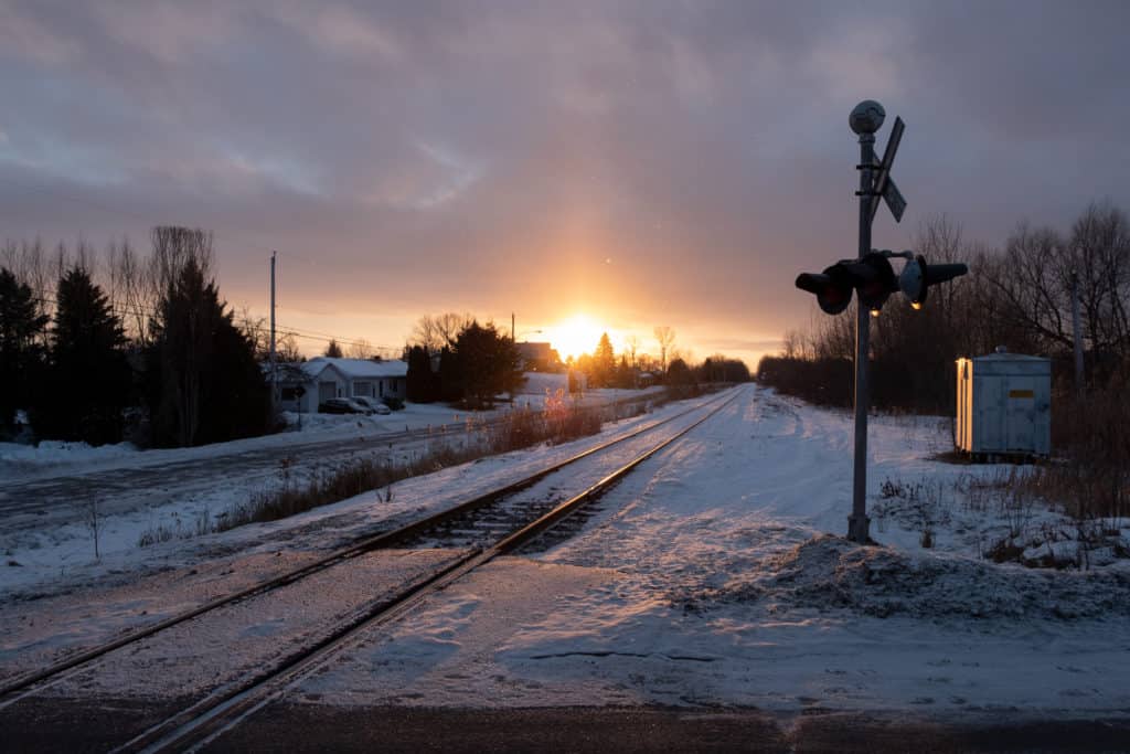 Railroad industry winter problems