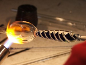 Glass blowing