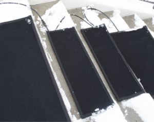 Snow Shovel Alternative summerstep snow melting mats