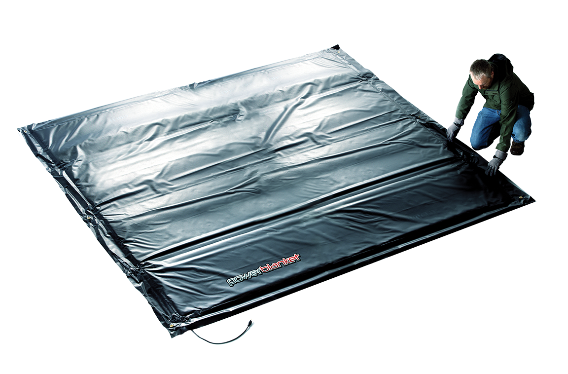 Powerblanket ground thawing blanket