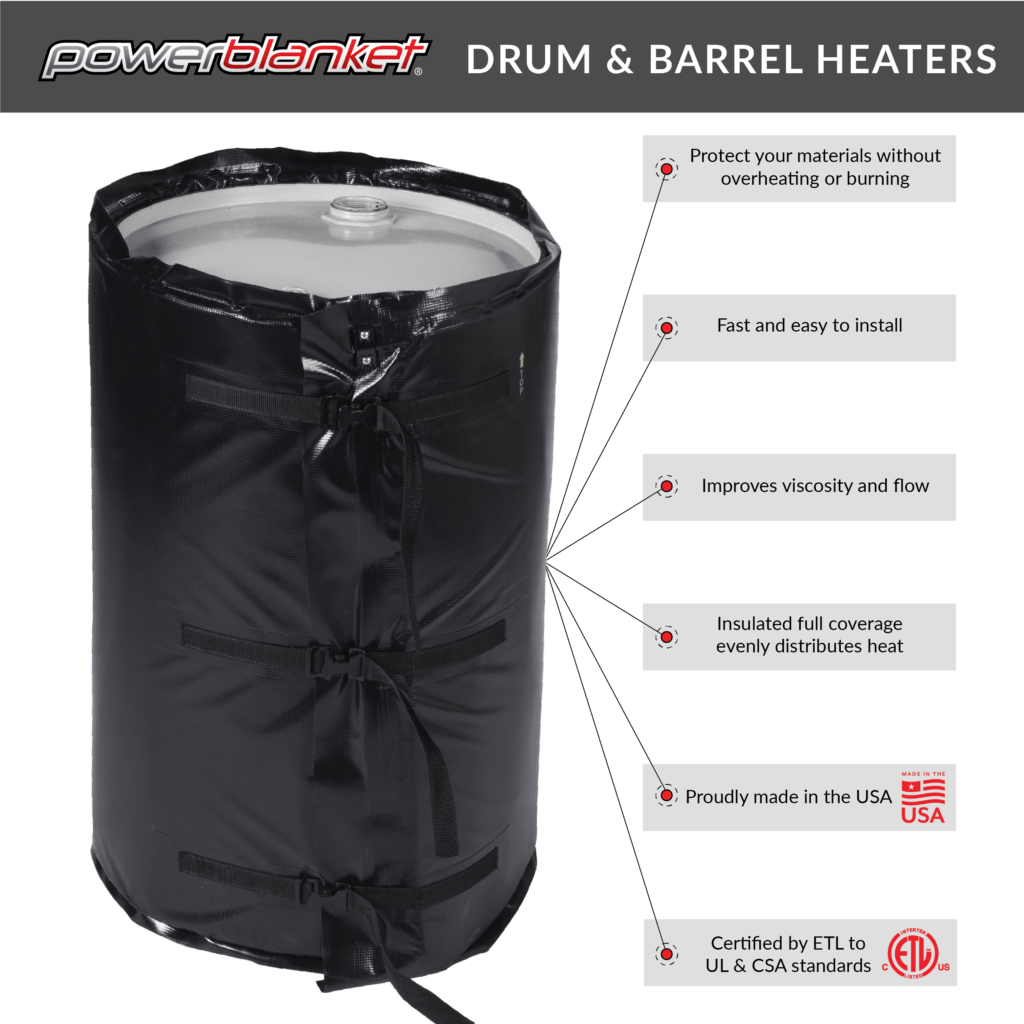 drum barrel heater