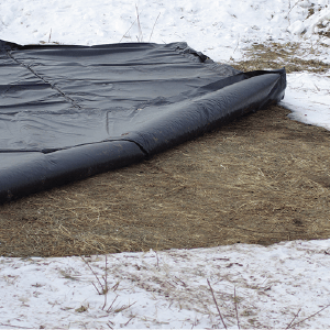 Pouring Concrete on Frozen Ground