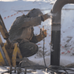 Welding in the winter time
