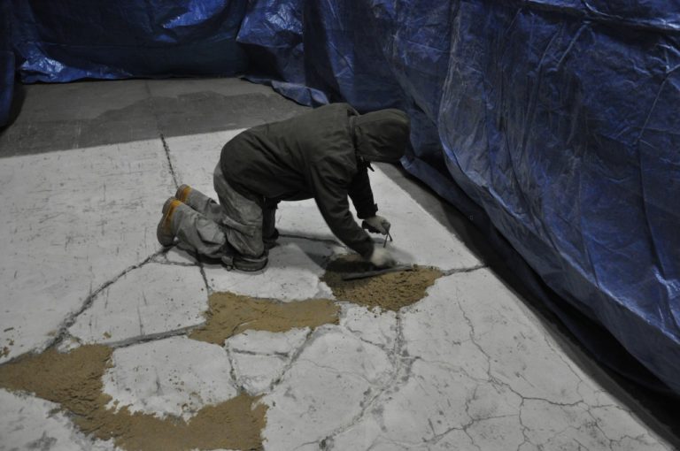 Walkin Freezer Concrete Floor Construction Powerblanket Concrete Curing