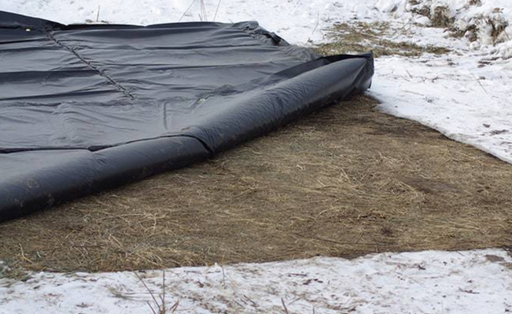ground thawing warming blanket