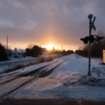 Snowy Railroad