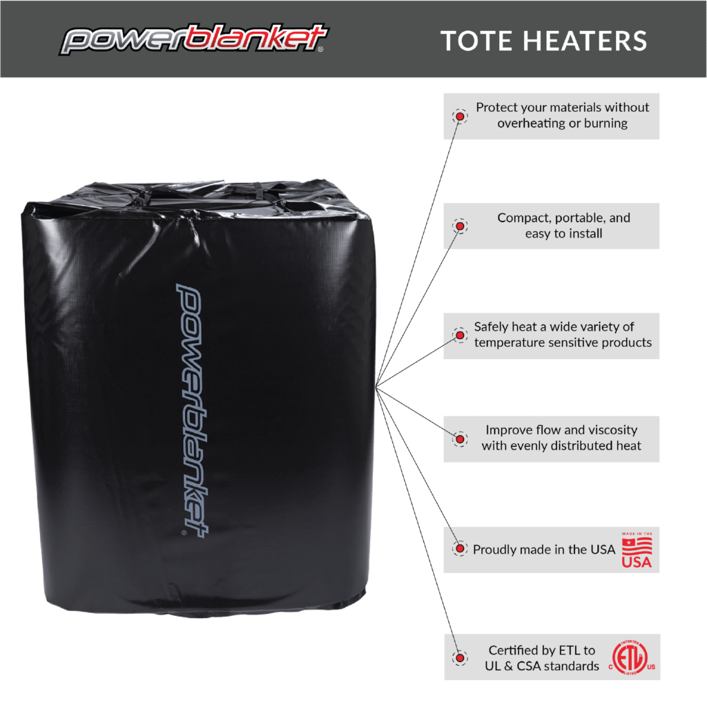 Powerblanket tote heaters