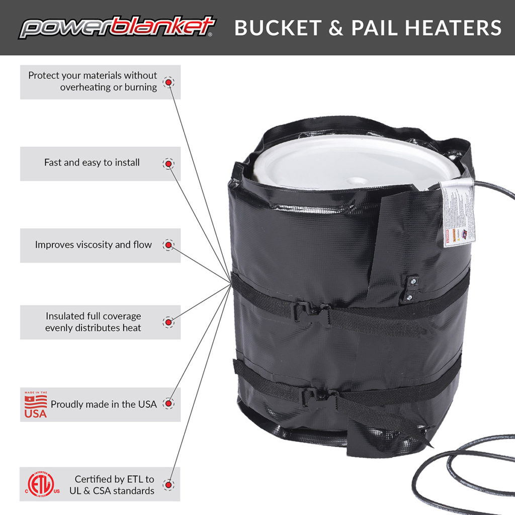 5 Gallon Bucket Heaters Powerblanket
