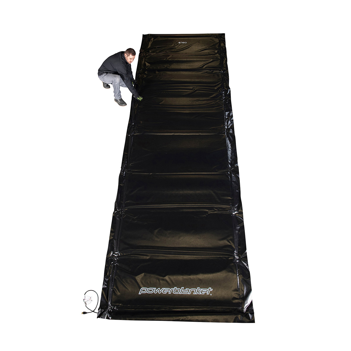 Powerblanket Concrete Curing Blanket — 20ft.L x 5ft.W, Model# MD0520