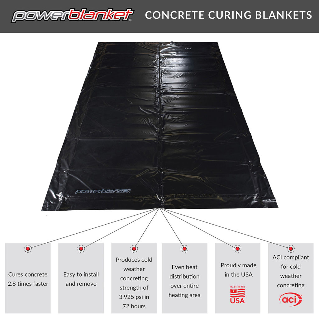 10x10 Concrete Blankets Powerblanket
